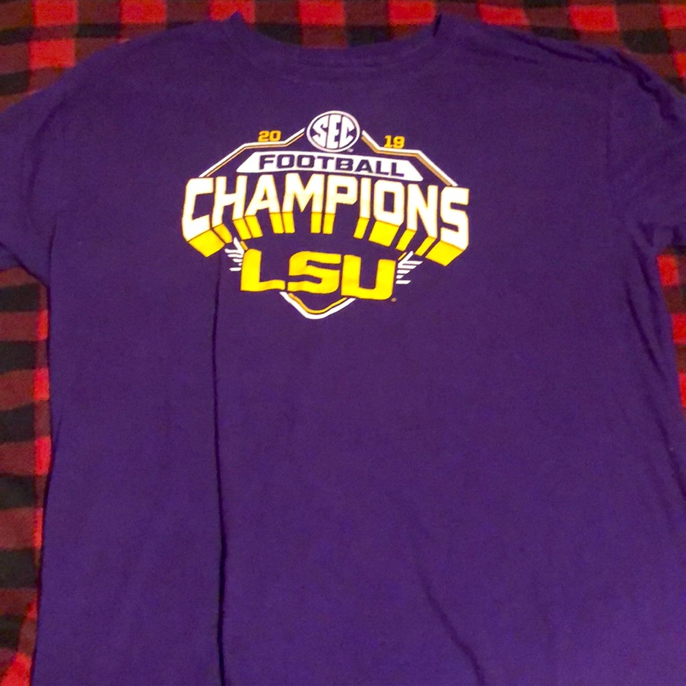 2019 SEC football Champions LSU shirt